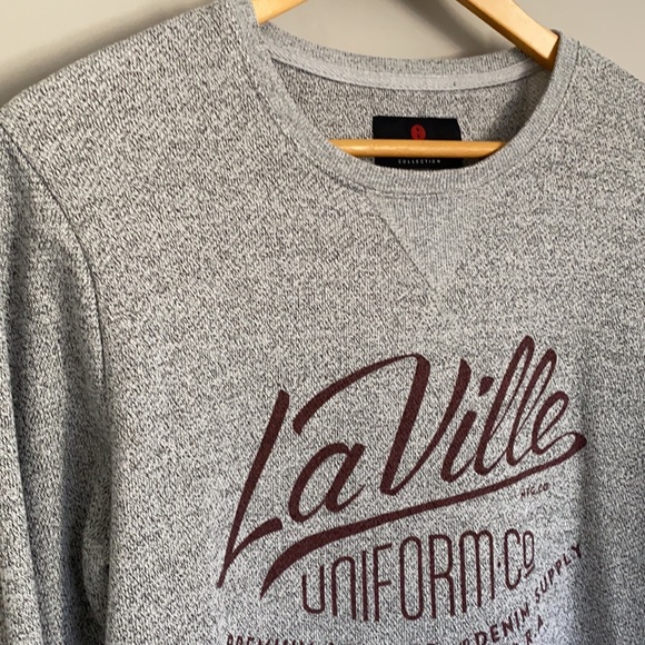 Cotton On Mens Graphic Print Fleece Jumper/ Pullover Grey Medium Pre Owned EC - Picture 3 of 8